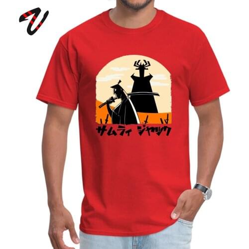 Samurai Jack ploo Normal Mother Day 100% Twin Peaks Fabric O-Neck Men Tops Shirt Gift T Shirt Newest Soviet Sleeve T-Shirt