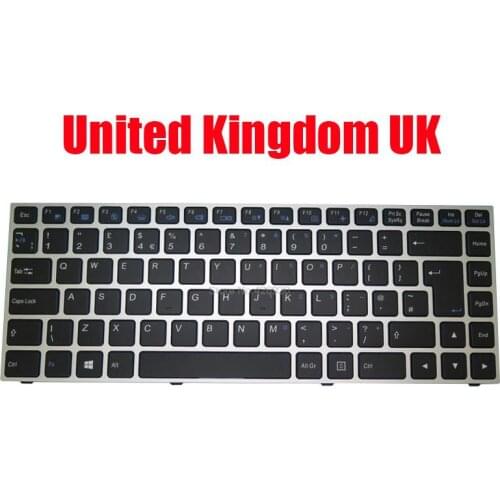 Laptop JP Keyboard For Pcspecialist For Lafite III 3 Japanese black without frame New