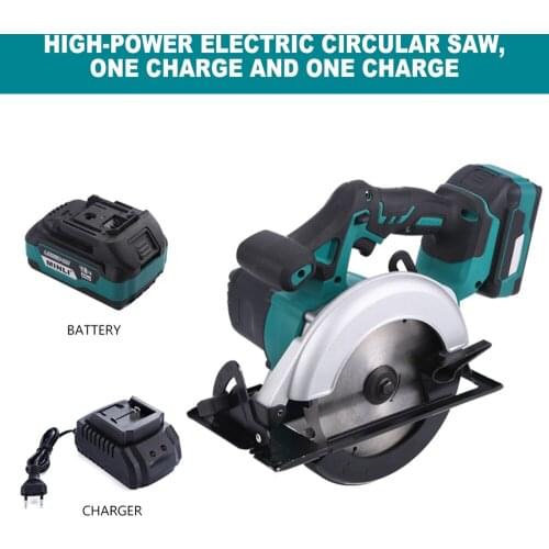 Portable electric circular saw 7/9 inch 18V woodworking cutting machine Disc chainsaw Household multifunctional woodworking saw