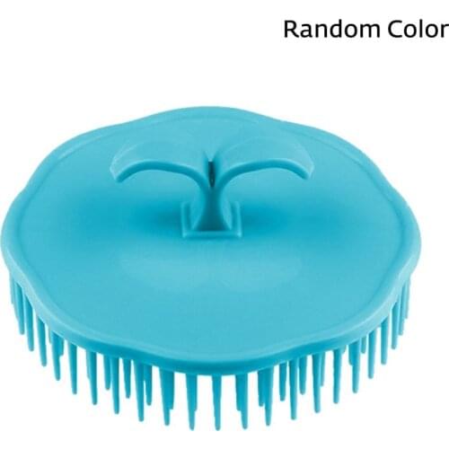 Shampoo Brush Adult Scalp Massage Brush Men and Women Soft Glue Bathroom Shampoo Comb Long Hair Washing Hair Scalp Head Massage