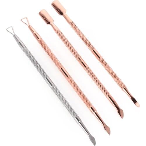 1Pc Stainless Steel Nail Polish Remover Art Accessories Cuticle Peeler Scraper Remove Gel Nail Polish Nail Art Remover Set Tool