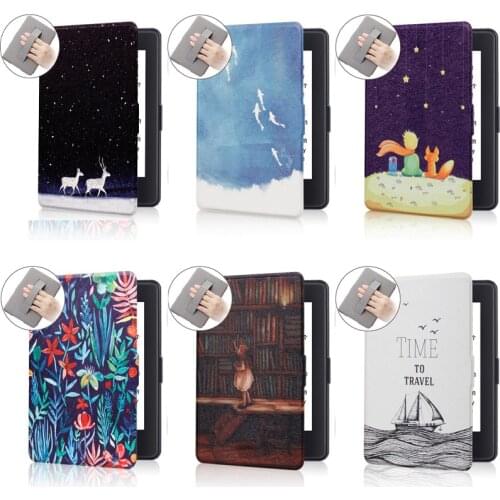 Case for Kindle Paperwhite 3/2/1 Cover (7th Gen 2012/2013/2015/2017 Releas) Handheld Reading Case with Auto Sleep/Wake Anti-fall