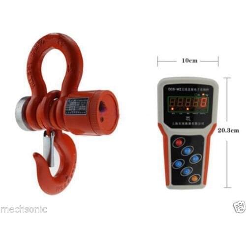 30T Digital Electronic Hanging Crane Scale With Wireless Handheld Meter