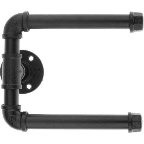 Toilet Paper Holder Premium Iron Toilet Roll Holder for Bathroom Rustproof Wall-Mounted