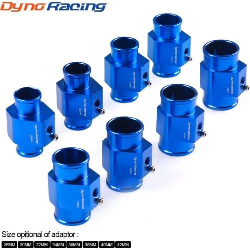 Dynoracing Water Temp Gauge Radiator Temperature Water Temp Joint Pipe Sensor 40mm 38mm 36mm 34mm 32mm 30mm 28mm Hose Adapter