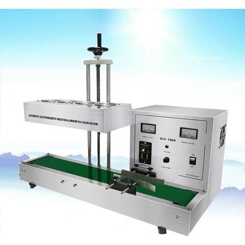 Electromagnetic induction glass bottle mouth aluminum foil sealing machine honey plastic jars gasket capper machine