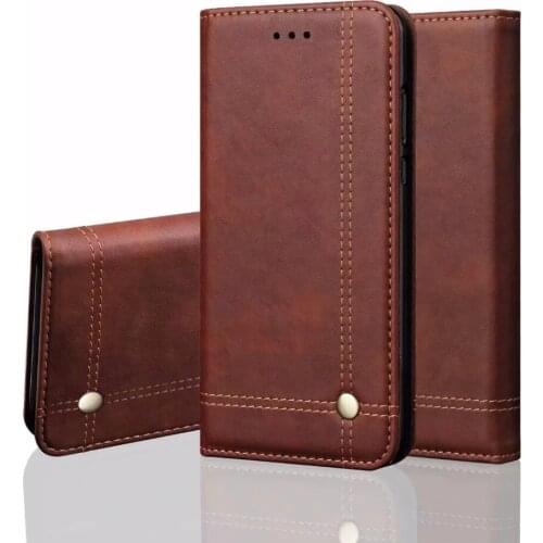 Classic Wallet Leather Case For IPhone X XS XR XS MAX Cover 2018 Business for iphone 5 6 6s 7 8 plus Retro Flip Protective Bags