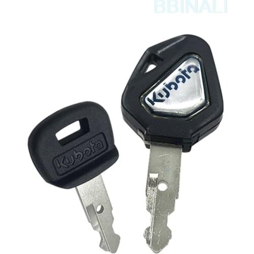 For KUBOTA 15/30/155/161/163 excavator ignition key start key door key accessories excavator accessories