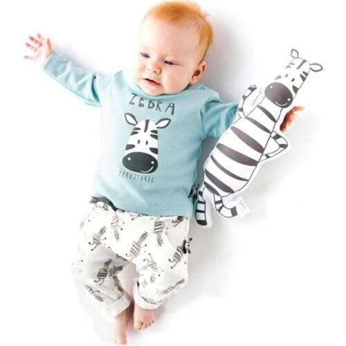 Newborn Infant Baby Boys Clothes Set Cotton Animal Print Long Sleeve Tops And Casual Pant Toddler Clothing Outfits Suit