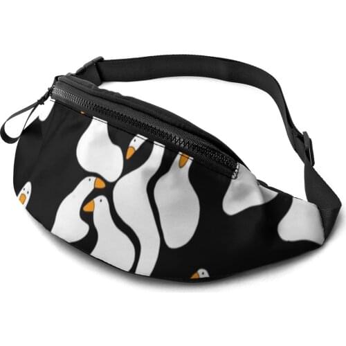 Goose Waist Bag Fashion Polyester Waist Pack Sports Men Bag