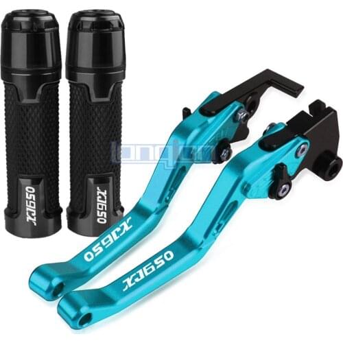 Motorcycle aluminum Accessories Handle Grips Handlebar Short Brake Clutch Lever For YAMAHA XJ650 1980-1985 1981 1982 1983 1984