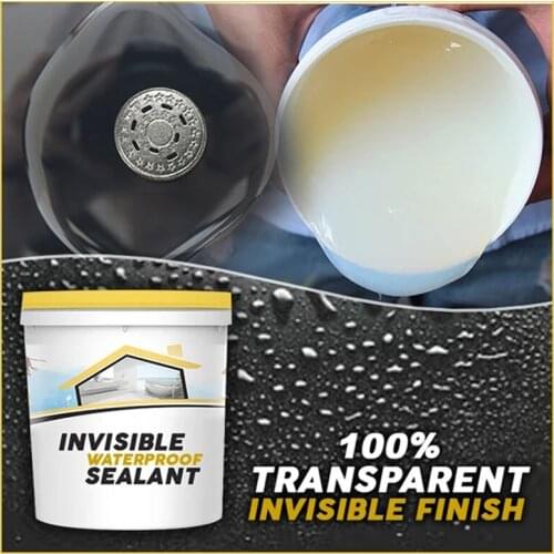 Invisible Waterproof Sealant Transparent Sealing Glue for Ceramic Porcelain Wood Plastic Leather 1.1/1.8/3.5 Oz LB88