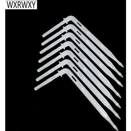 1/4" arrow dropper drip Arrow Curved Dripper greenhouse Micro Irrigation System for 4/7mm Hose 300pcs