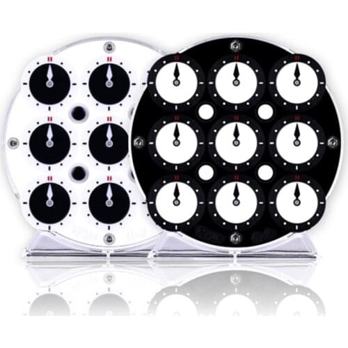 QiYi Clock Puzzle Magnetic Chuanshi Speed Cube Puzzle Magic Cube Stickers Sticker Baby Kids Toys