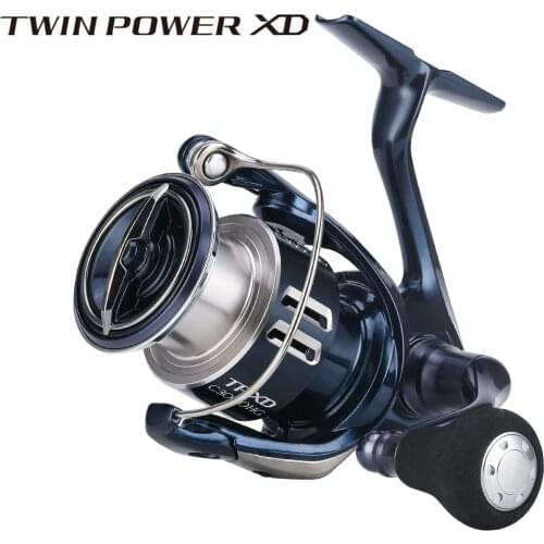2021 SHIMANO TWINPOWER XD MGL C3000HG C3000XG Spinning Fishing Tackle CI4+ HAGANE Body Lightweight Saltwater Fishing Tackle