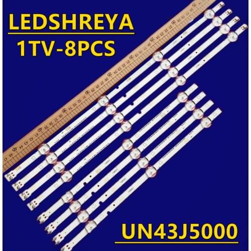 LED backlight strip 7 lamp for Sam sung 43"TV 2015 SVS43 FCOM FHD DOE B UA43J51SW UN43J5000 CY-JJ043BGAV1H Un43j5200 N43J5300af