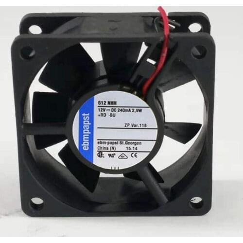 TYP 612nhh-118 12V 2.9w Original 6025 Imported Fan 6 Month Warranty