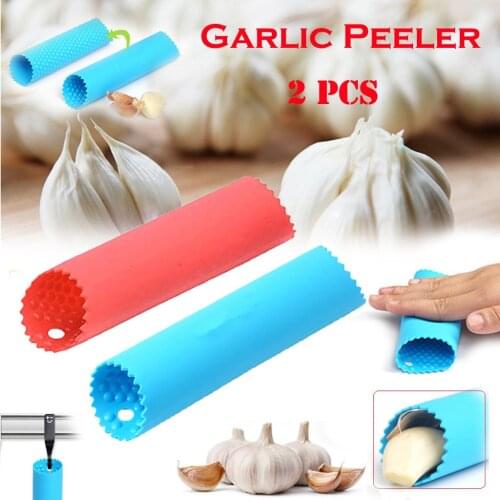 Garlic Peeler Silicone Tube Roller Soft Chef Garlic Peelers Set Of 2 Kitchen gadget Tools Accessories Convenience Kitchen