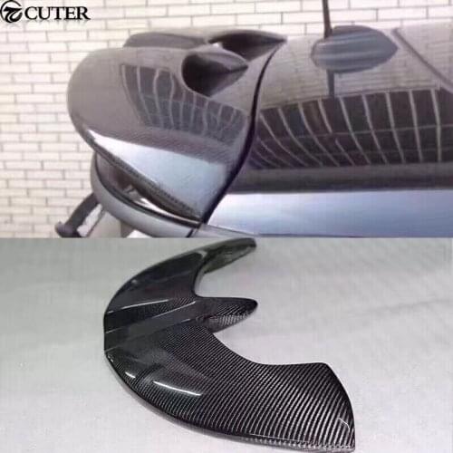 Carbon Fiber Rear Wing Spoiler Top wing For BMW MINI car body kit 2016