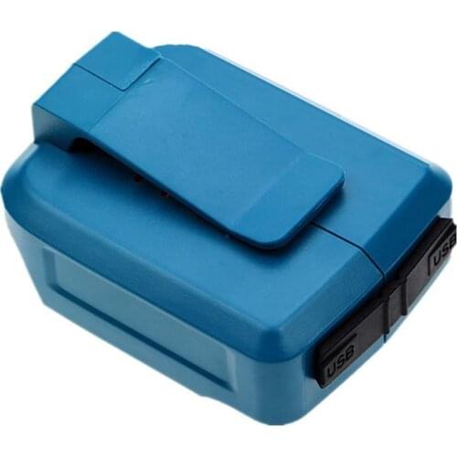 18/14.4V USB Li-ion Battery Charger Adapter for Makita BL1415/1445/1815/1830/1845 USB Li-ion Battery Charger