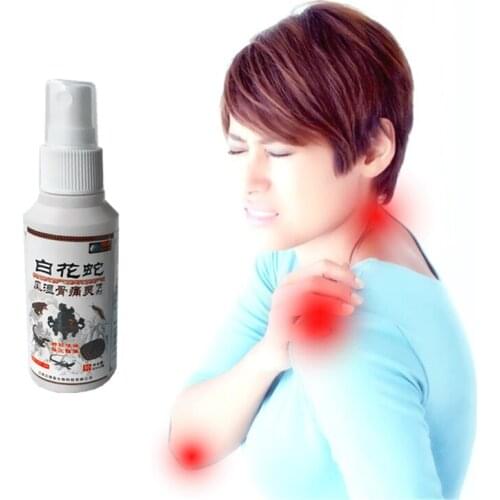 1Pcs Arthritis Joint Pain Essential oil Rheumatism Frozen Shoulder Patch Knee/Neck/Back Orthopedic Plaster Pain Relief Spray