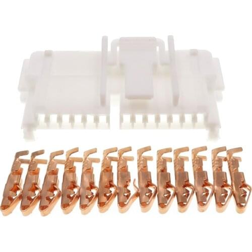 2 Sets 13 Pin Automotive Wiring Connector Female Car Auto Wire Socket With Terminals