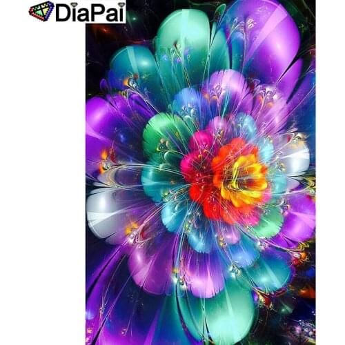 DIAPAI Diamond Painting 5D DIY 100% Full Square/Round Drill "Mandala flower" Diamond Embroidery Cross Stitch 3D Decor A25071
