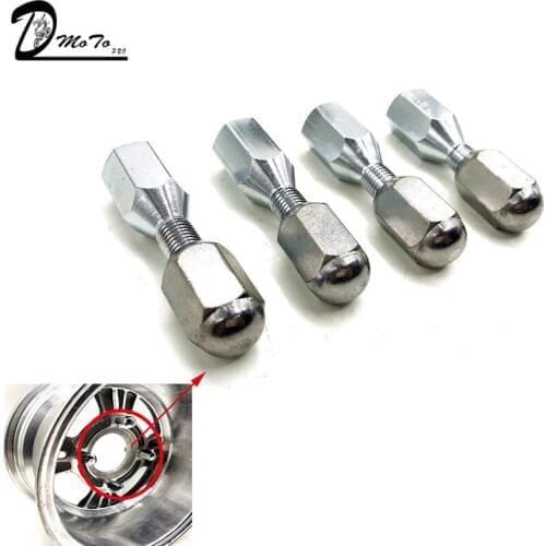 Atv accessories quad aluminum rim 10" 12" 14"wheel screw 10mm M10*1.25