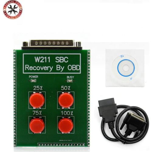 Free Shipping W211/R230 ABS/SBC Tool For Mercedes for Benz Obd SBC Reset Tool For Benz With High Quality