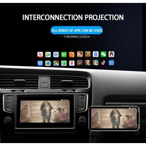 Wireless Car Play Adapter USB Smart Mobile Phone Navigation Module For IPhone Android Bluetooth Carlinkit Phone Projection Box
