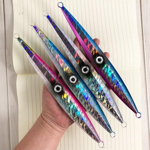 Large Metal jigs Fishing lure 620g 500g 400g 300g 250g 200g Japan laser Sea Bass Jig lures lead Fishing Tackle Artificial bait