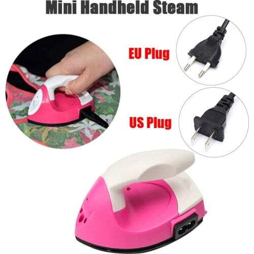 Fast Heated! Travel Electric Iron Handheld Mini Iron Children Electric Iron Hotfix Applicator for Patches Garment Stones
