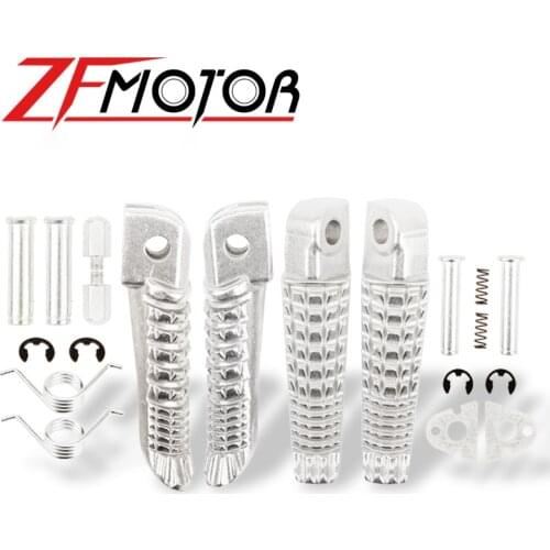 For Suzuki GSR400 GSR600 GSXR600 GSXR750 GSXR1000 GSX1300R GSXR1300 B-king Motorcycle Front Rear Footrests Foot pegs