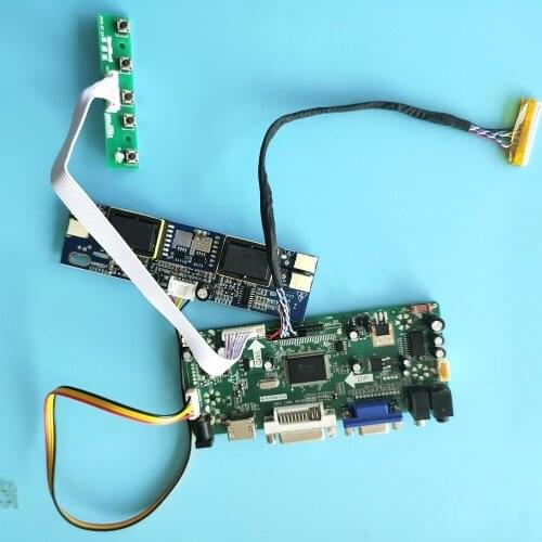 Kit for TD170WGCB3 HDMI+DVI+VGA LCD Audio 17" monitor 1280x1024 30pin driver Display panel 4 lamps Controller Board