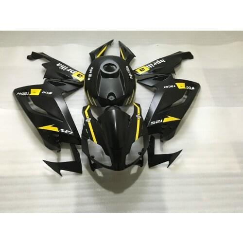 Injection mold Fairing kit forAprilia RS125 06 07 08 09 10 11 RS 125 2006 2010 2011 ABS Matte black Fairings set+gifts AA10