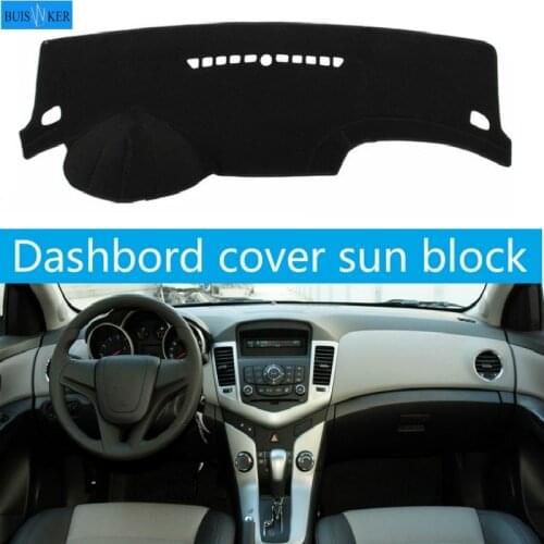 Car Dashboard Cover Mat Sun Shade Pad Instrument Panel Carpet Accessories For Chevrolet Cruze 2009 2010 2011 2012 2013 2014 2015