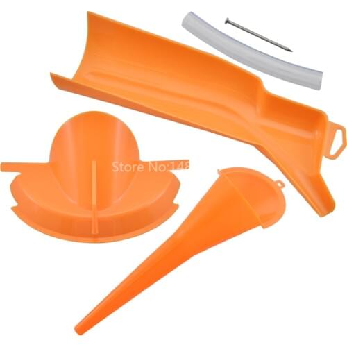 Primary Oil Fill Funnel Catcher Drain Oil Funnel Drip-Free Universal For Harley Touring Dyna Softail Sportster