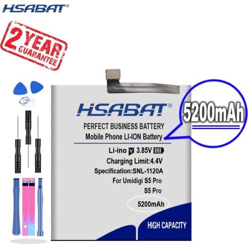 New Arrival [ HSABAT ] 5200mAh Replacement Battery for UMI Umidigi S5 Pro