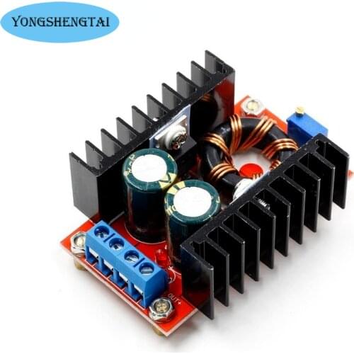 DC DC Boost Converter Voltage Regulator CC CV DC-DC Step Up 10-30V to 12-35V 150W 10A Power Supply Driver Charger Adjustable DIY