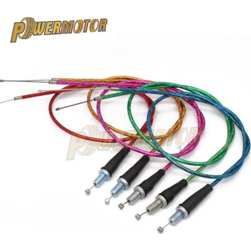 Grips Settle Twist Throttle Clamp Plastic Aluminum With Throttle Cable For Motorcycle Pit Dirt Bike Motocross ATV Off-Road Quad