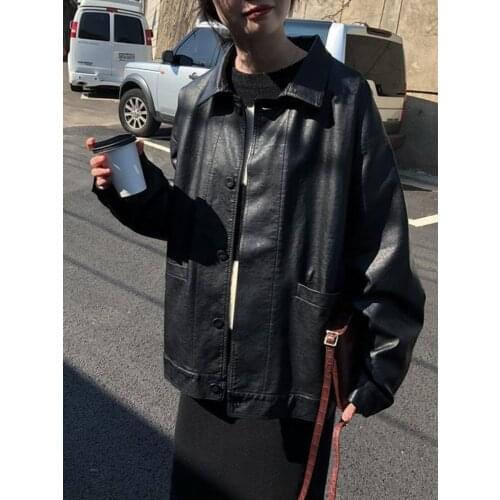 Женские зимние кожаные куртки SLLINK China At AliExpress