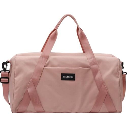 Gym Yoga Bags Women Pink Travel Duffle Handbags for Women 2020 Fashion Bag Sport Gym Accessories Men Fitness Training Blosa