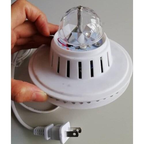 1pcs LED Rotating Lantern Little Sun Magic Ball KTV Ballroom Family Wear
