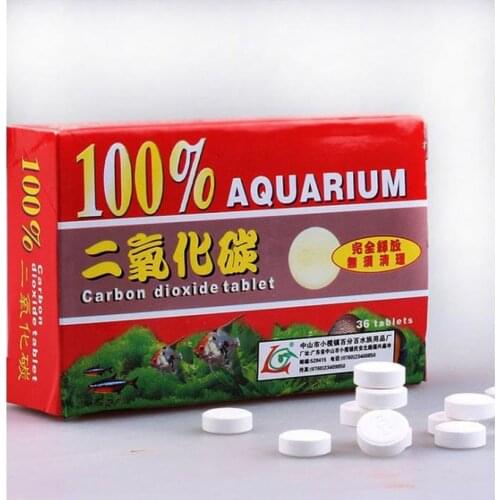 36pcs CO2 Carbon Dioxide Plant Tablets For Plants Aquarium Fish Tank Diffuser