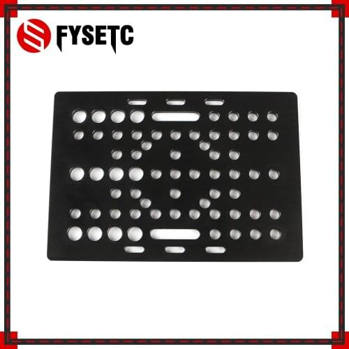 Aluminum V-Slot Gantry Plate Universal 20 - 80mm For Openbuilds CNC Router Machine V-Slot Linear Rails 3D Printer Parts