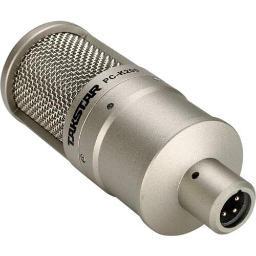 Takstar PC-K200 microphone for Recording/broadcasting/on-stage performance wide frequency response range/high sensitivity