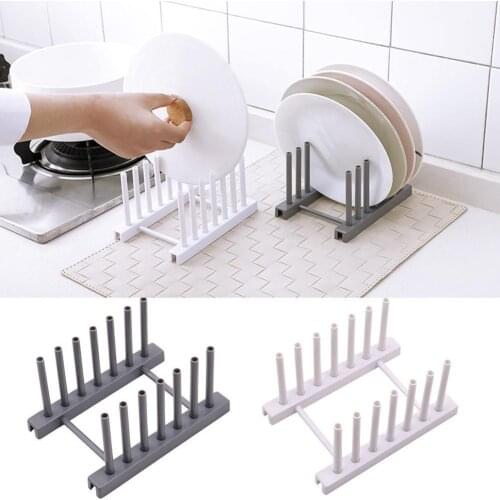 High Quality Dish Racks Household Kitchen Supplies Storage Friendly Racks Plastic Durable Racks And Drain Environmentally S4C9