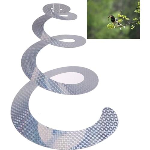 1 Pc Bird Scare Tape Reflective Pigeons Ribbon Repellent Tape Deterrent Tapes Discs Control Bird Scarer PVC Pest Control