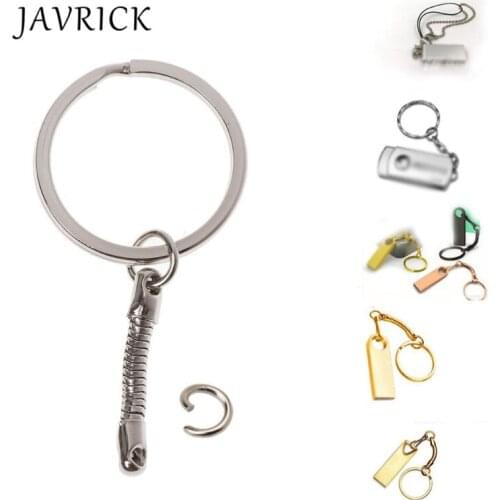 10Pcs Snake Chain Key Rings DIY Jewelry Findings Handmade Craft Jewelry