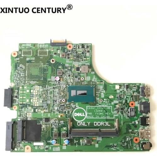 13269-1 For DELL 3542 DELL 3442 dell 3543 3443 motherboard PWB FX3MC REV A00 motherboard I3 CPU GM work 100